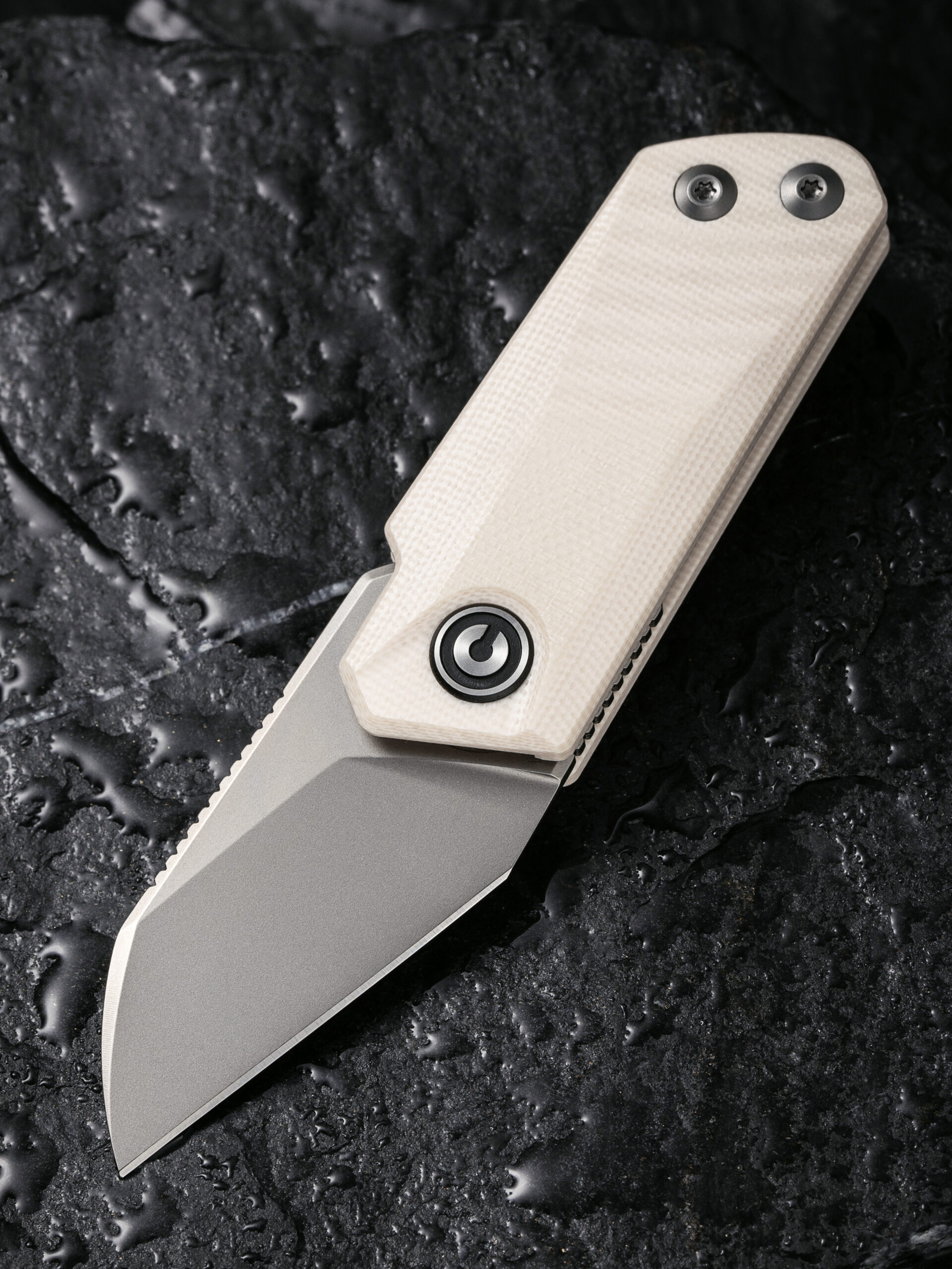 CIVIVI Ki-V Slip Joint Knife - Ivory G10 Handle