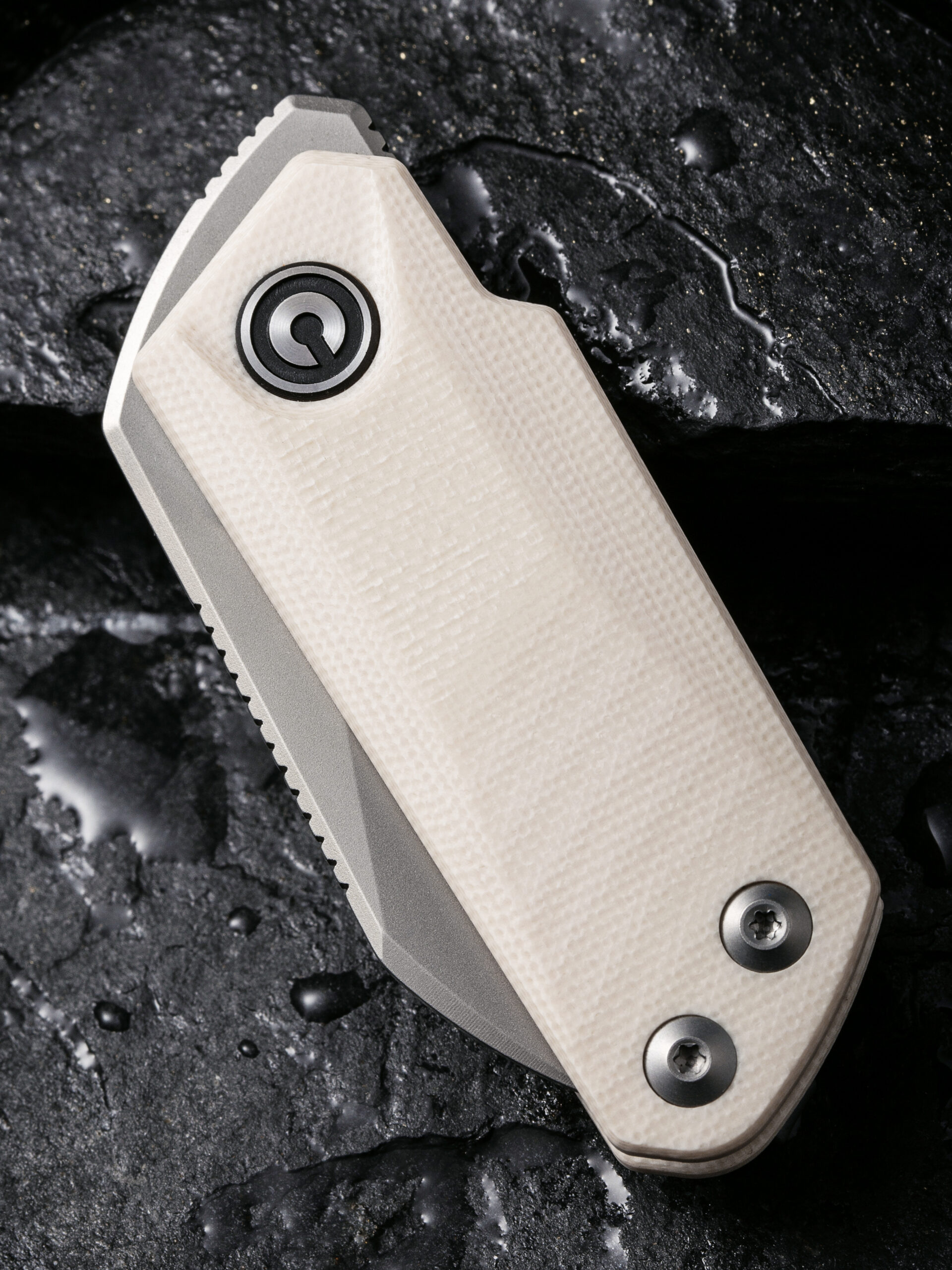 CIVIVI Ki-V Slip Joint Knife - Ivory G10 Handle - Image 4