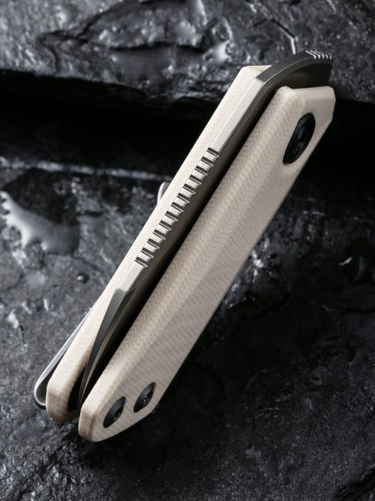 CIVIVI Ki-V Slip Joint Knife - Ivory G10 Handle - Image 3