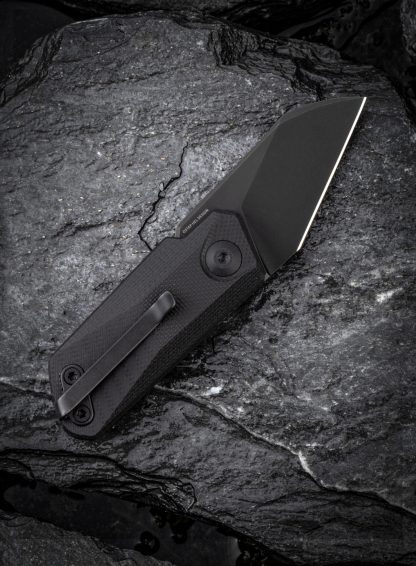 CIVIVI Ki-V Slip Joint Knife - Black G10 Handle - Image 5