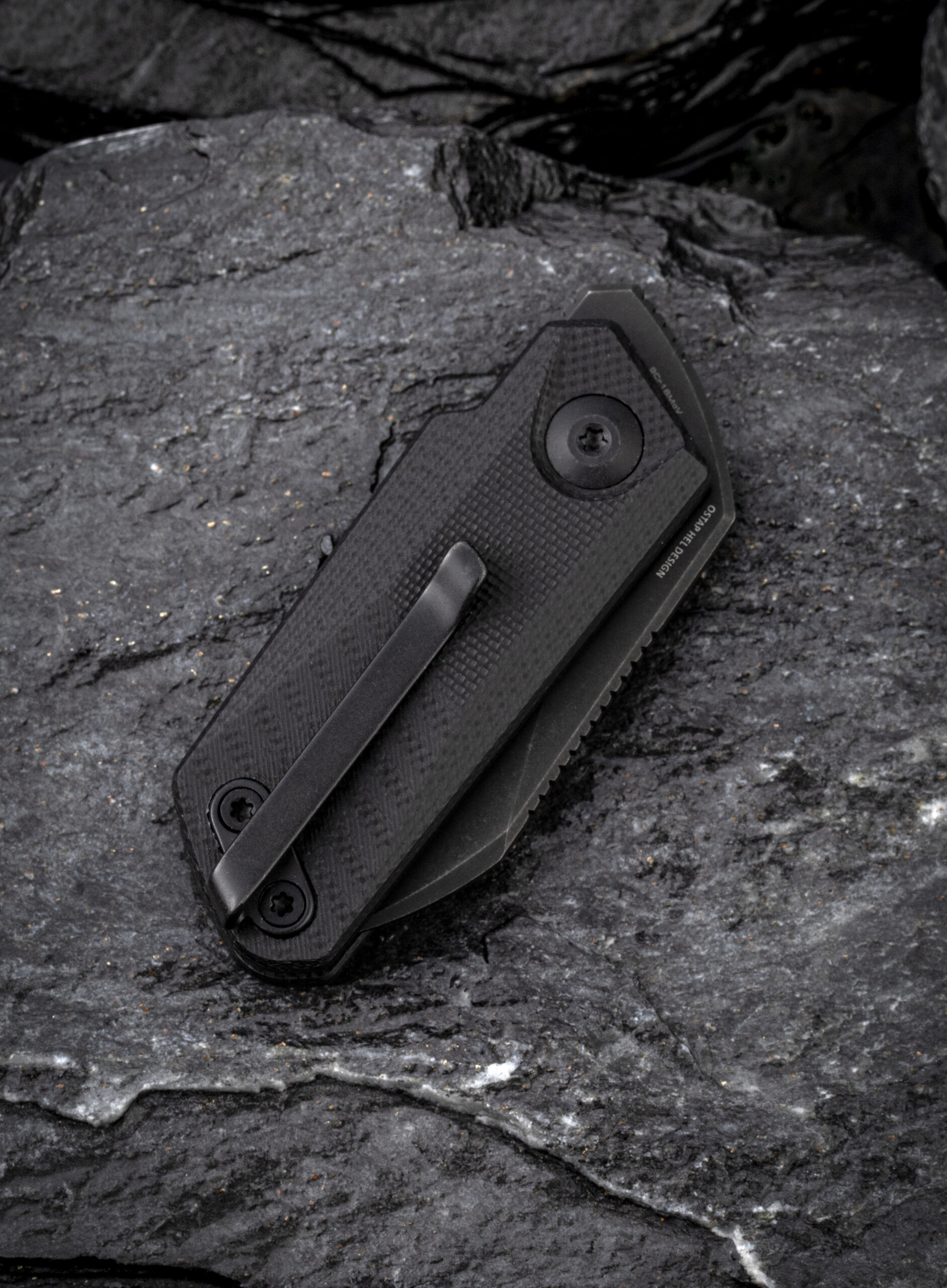 CIVIVI Ki-V Slip Joint Knife - Black G10 Handle - Image 6