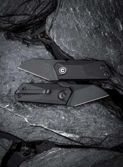 CIVIVI Ki-V Slip Joint Knife - Black G10 Handle