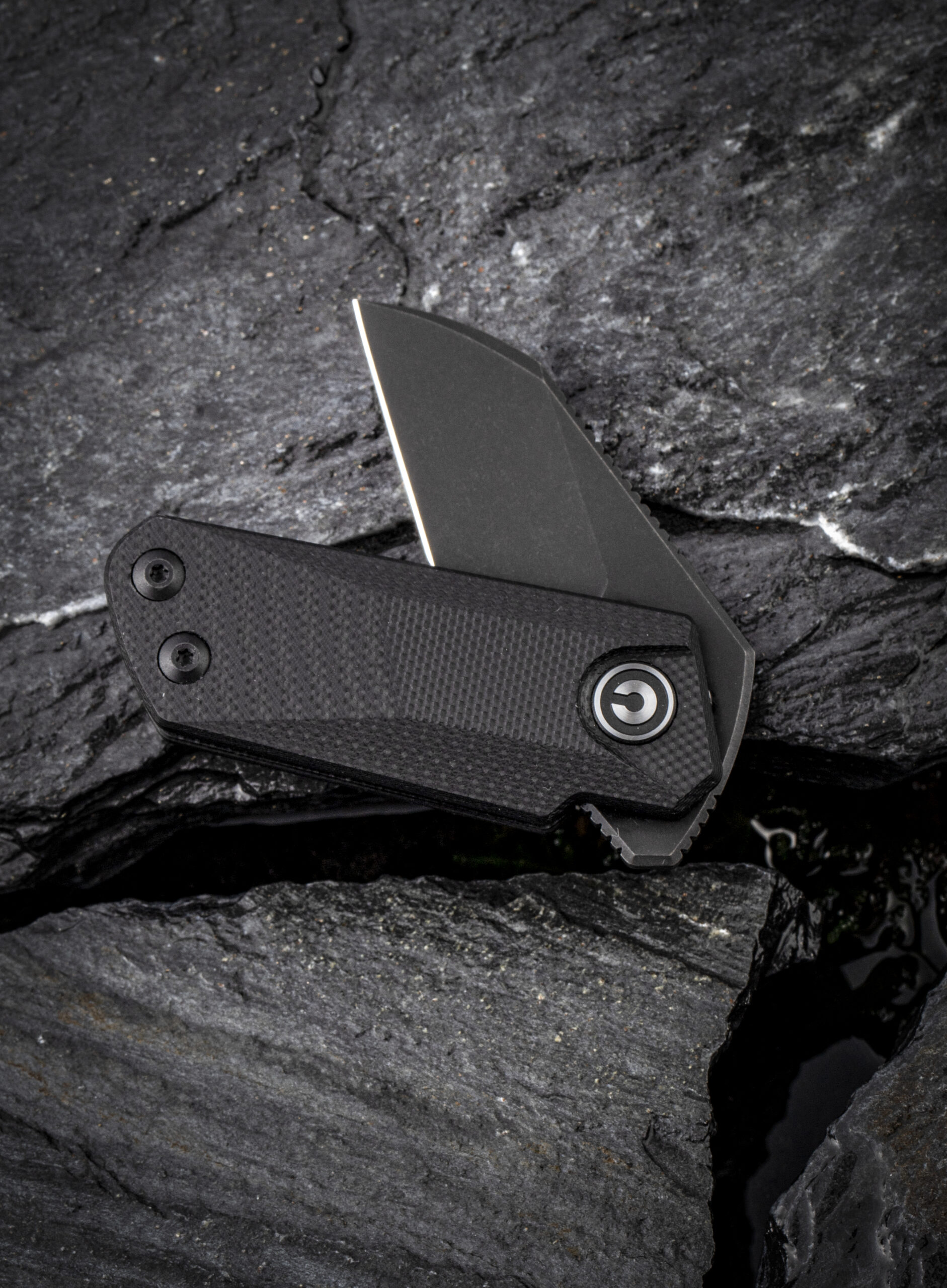 CIVIVI Ki-V Slip Joint Knife - Black G10 Handle - Image 4