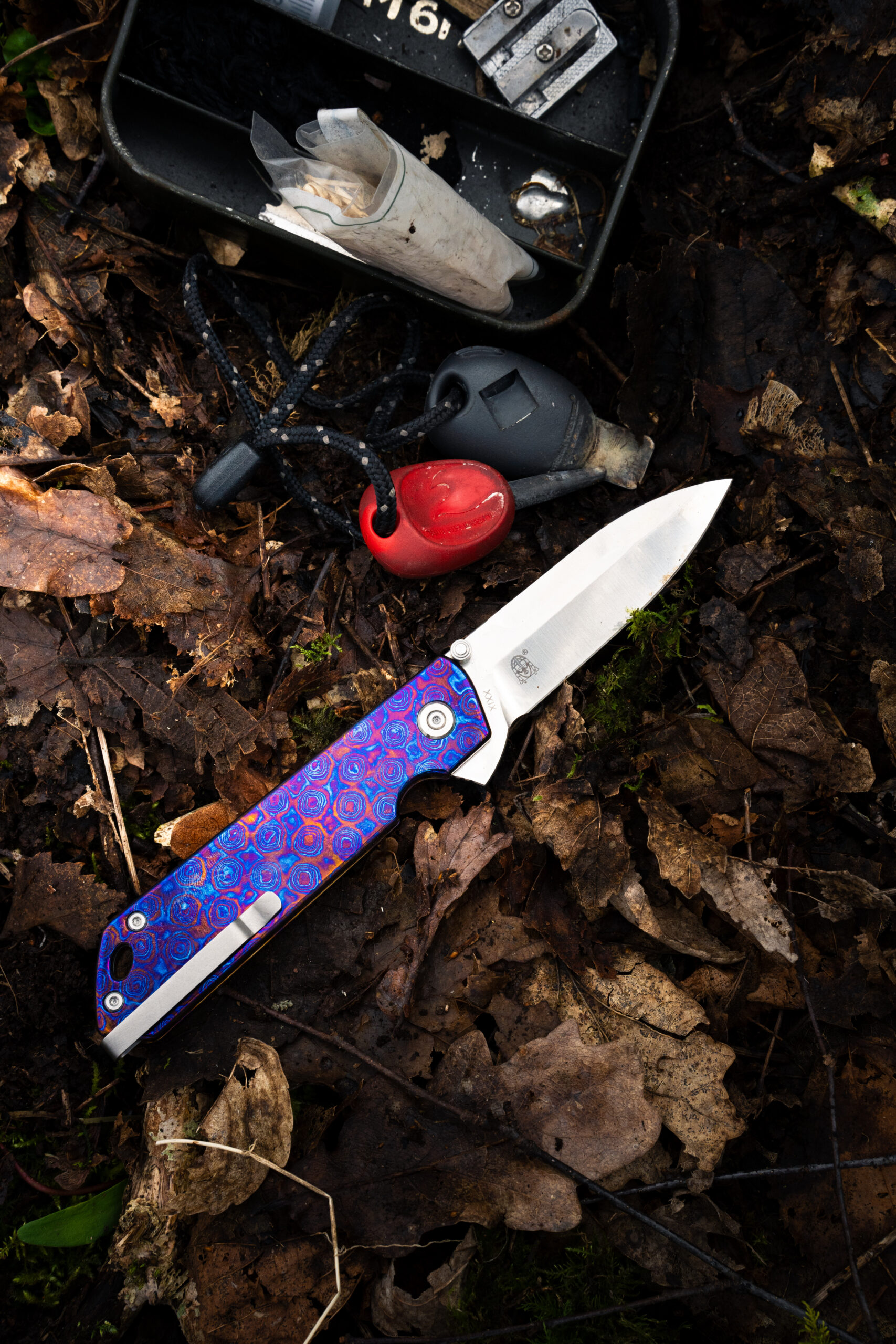 Hoo Knives V3 Timascus - Limited Edition - Image 2