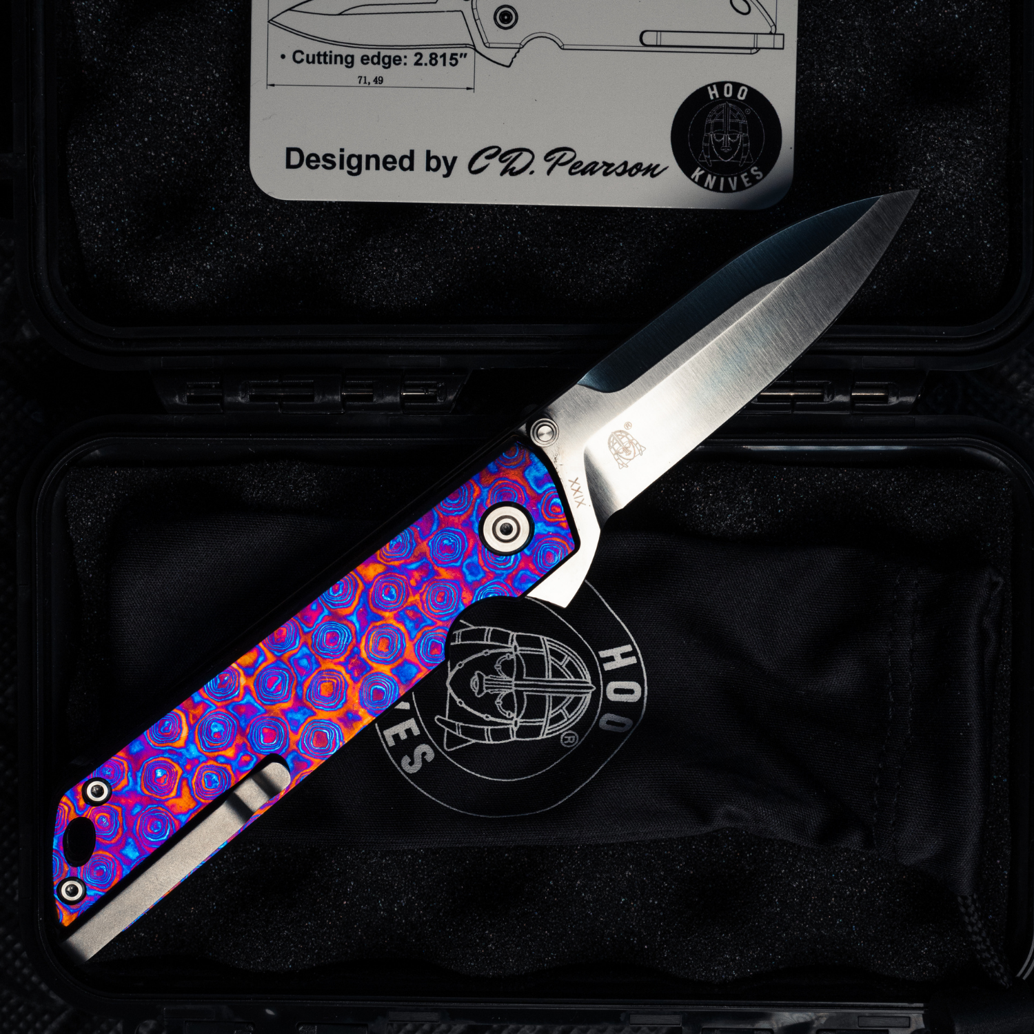 Hoo Knives V3 Timascus – Limited Edition – HOO KNIVES