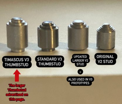 Thumb Stud V3 - Gold (Large) - Image 2