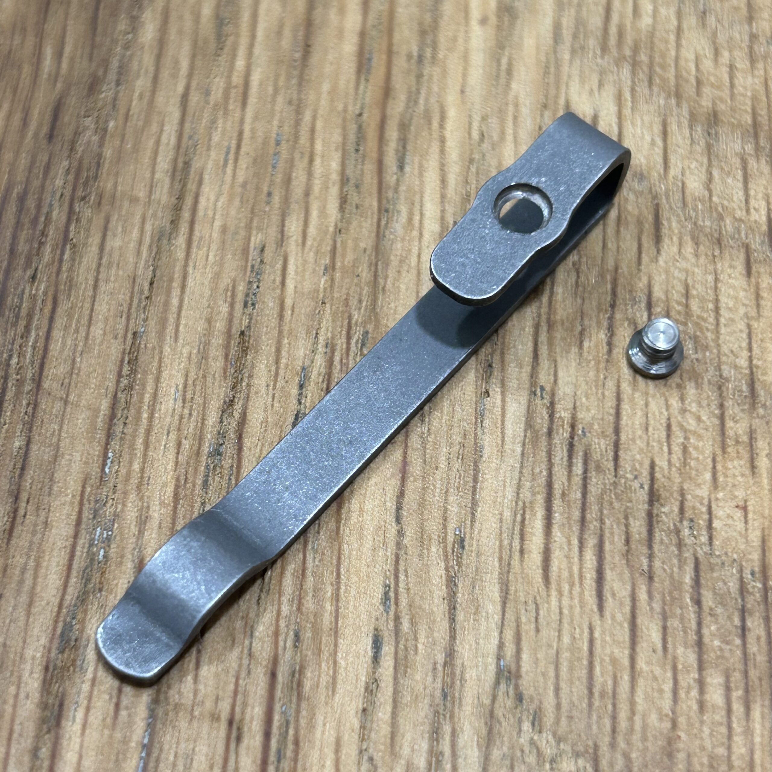 Stainless Steel Pocket Clip (Stonewashed) - Image 2