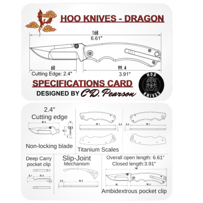 Hoo Knives - Dragon - Blackout - Image 14