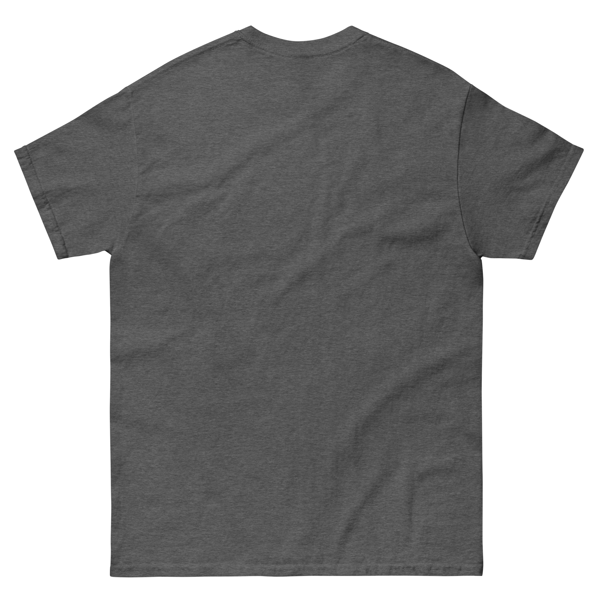 Hoo - Cotton T-Shirt - Unisex - Dark Heather - Image 4