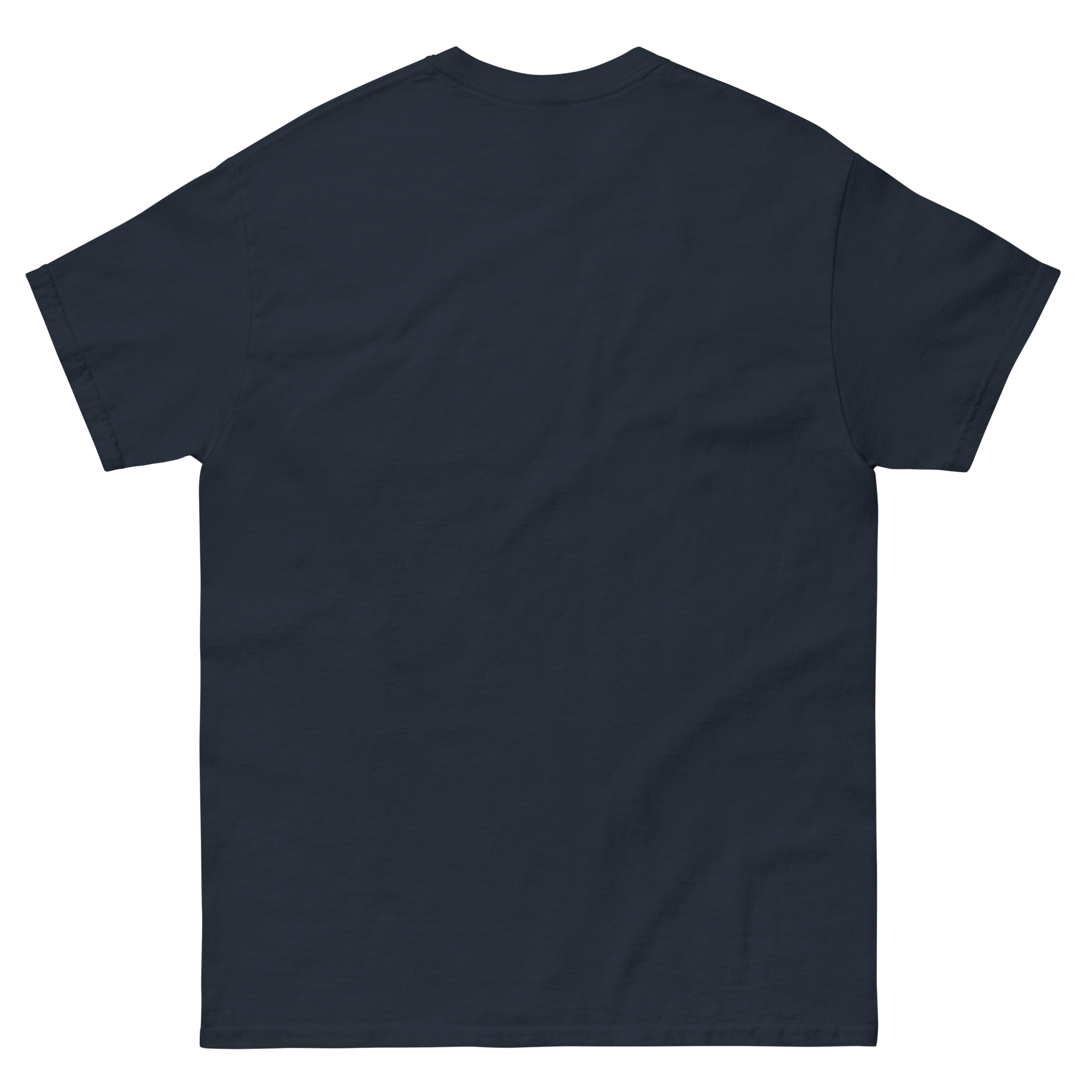Hoo - Cotton T-Shirt - Unisex - Navy - Image 3