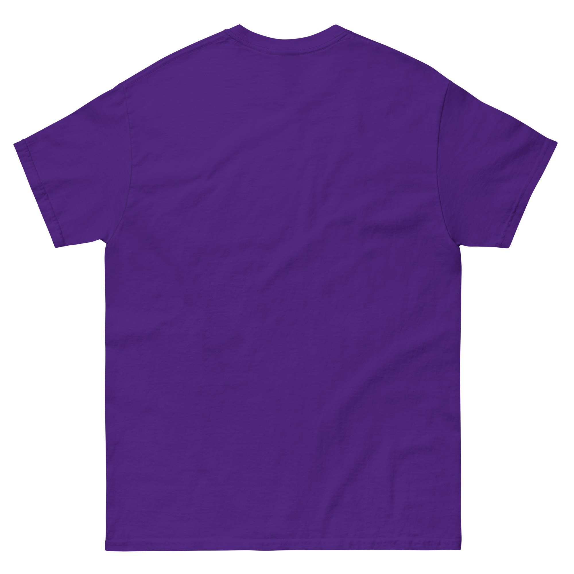Hoo - Cotton T-Shirt - Unisex - Purple - Image 3