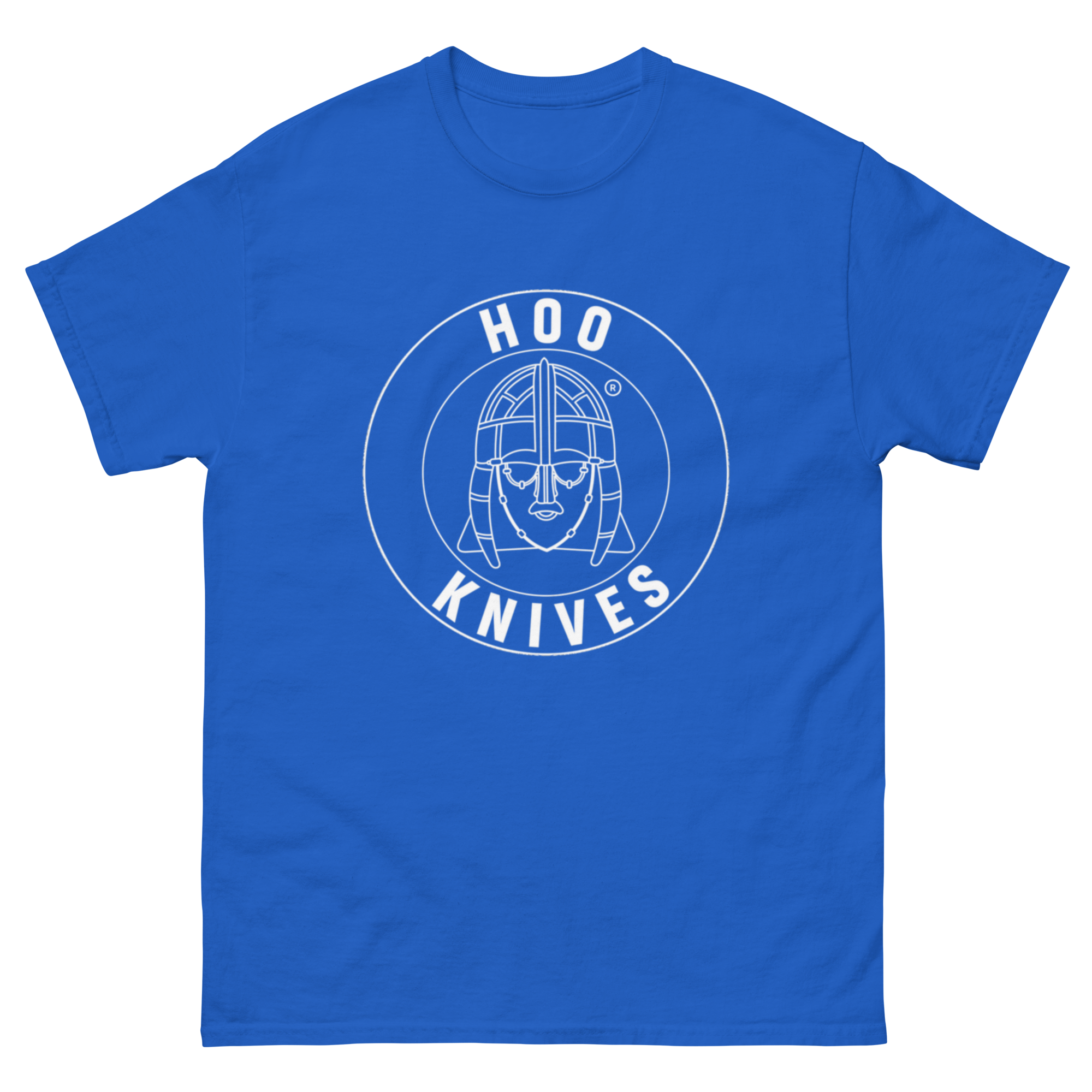 Hoo - Cotton T-Shirt - Unisex - Royal Blue