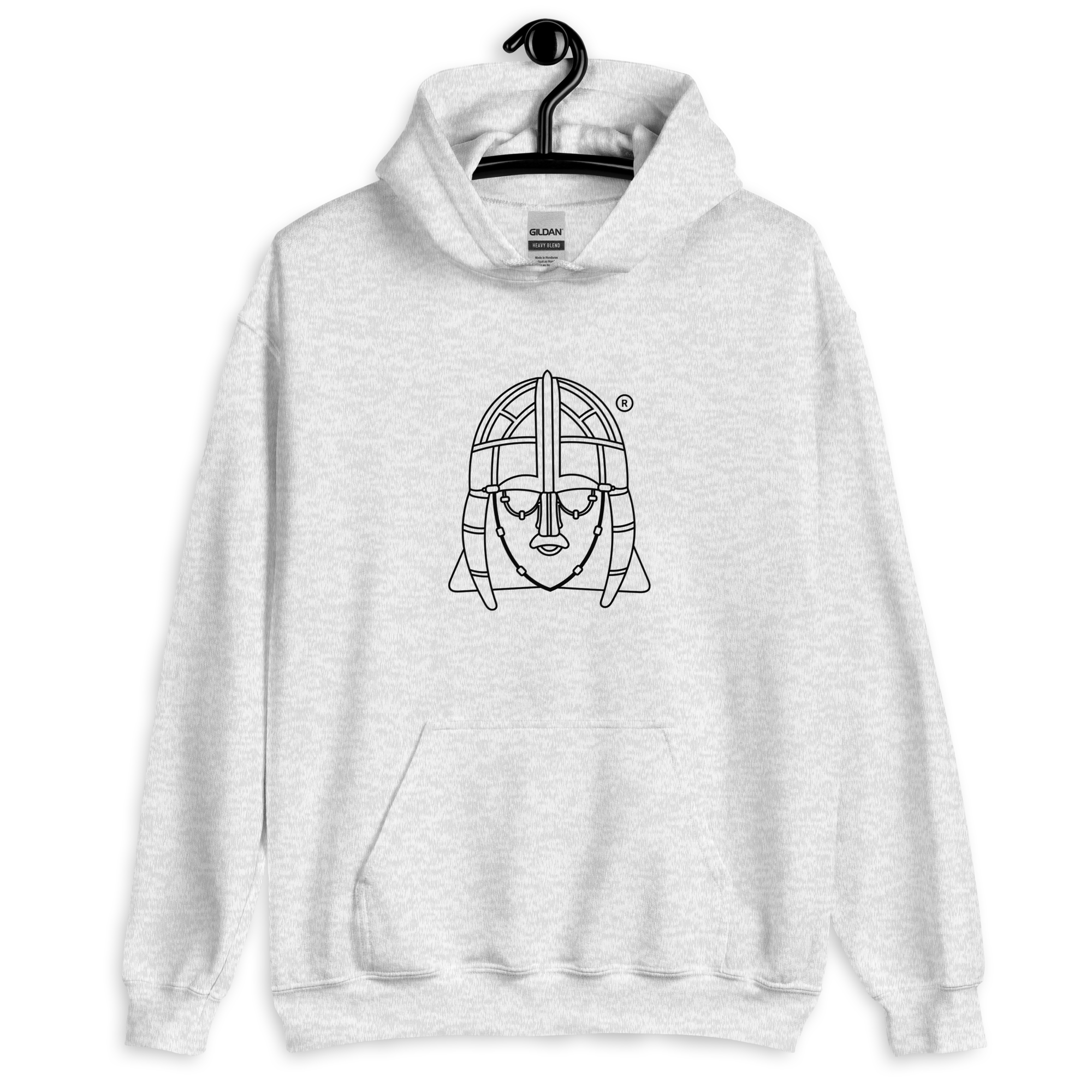Hoo Hoodie - Unisex - Ash Grey - Image 11