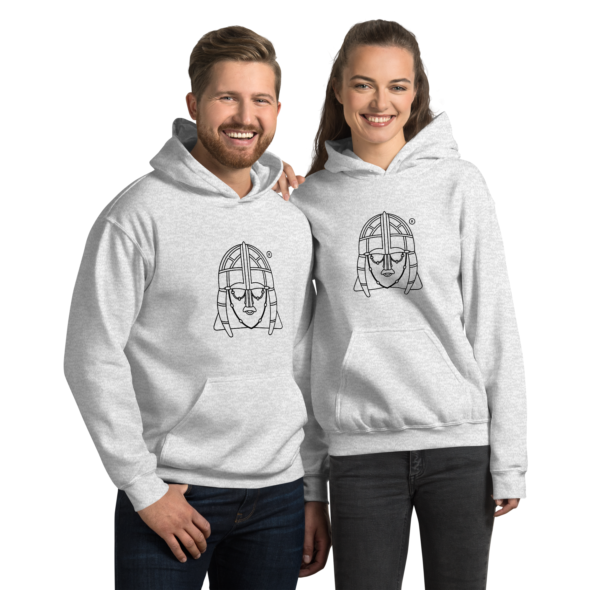 Hoo Hoodie - Unisex - Ash Grey - Image 3