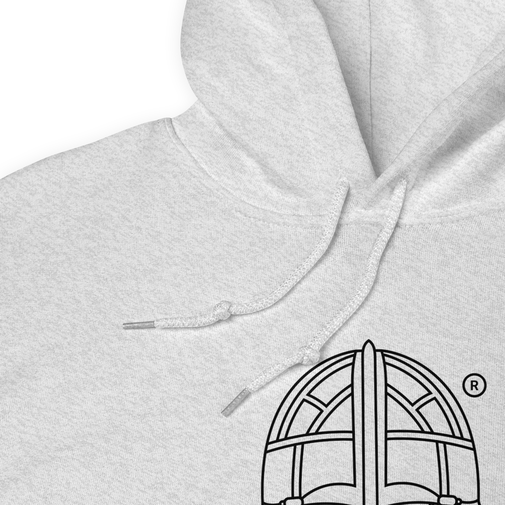 Hoo Hoodie - Unisex - Ash Grey - Image 9