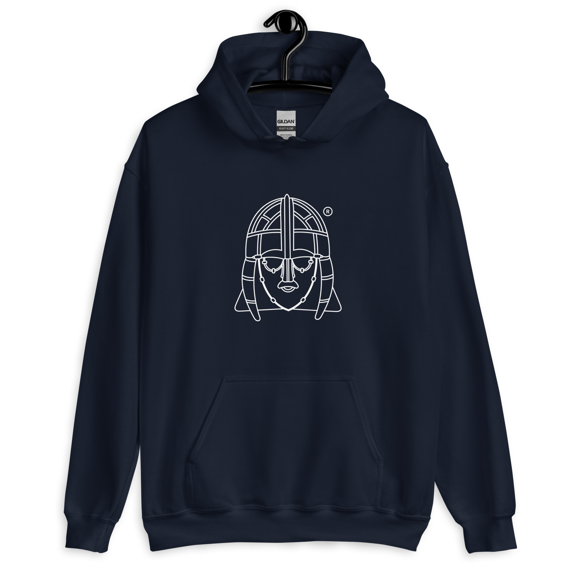 Hoo Hoodie - Unisex - Navy - Image 2