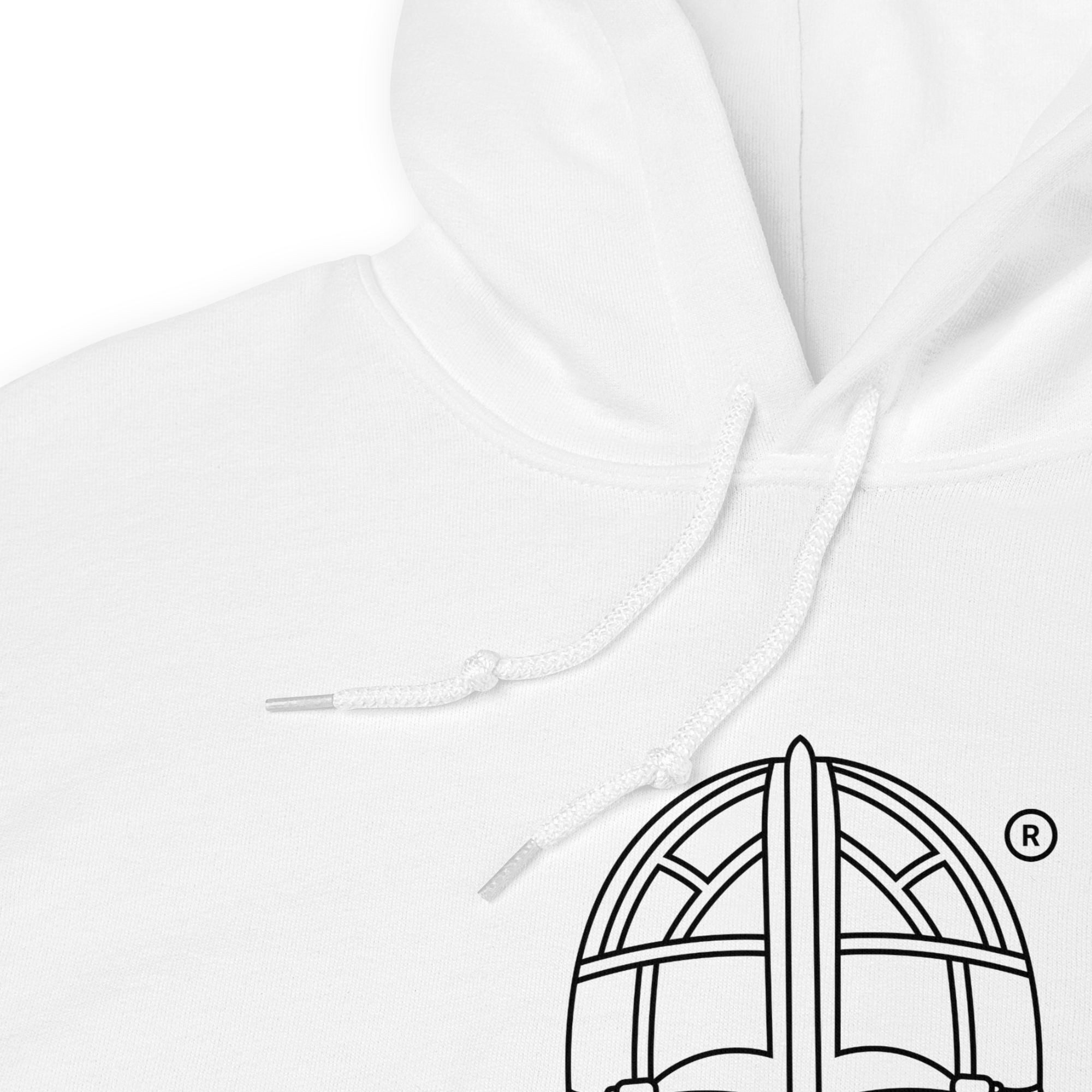 Hoo Hoodie - Unisex - White - Image 5
