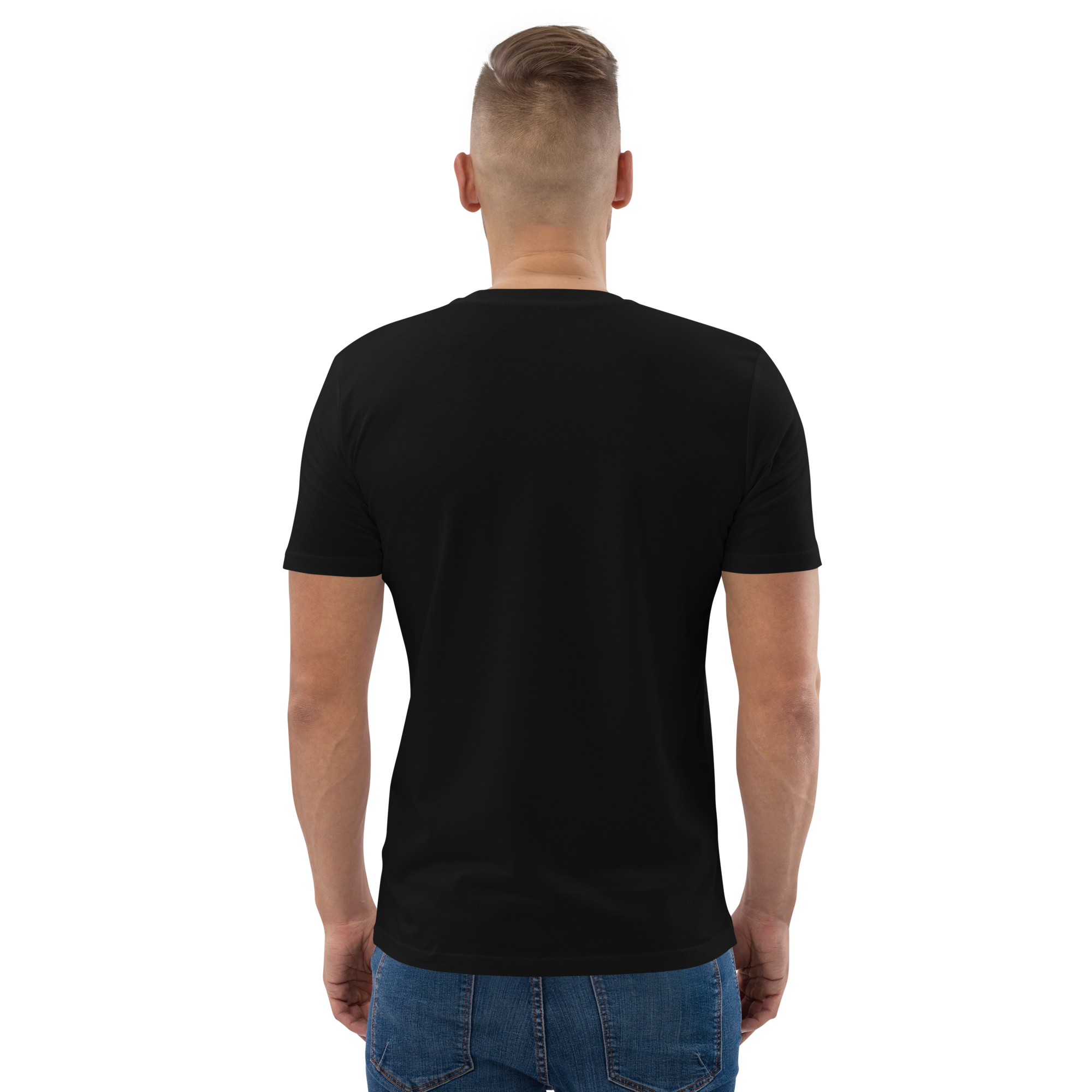 Hoo - Organic Cotton T-Shirt - Unisex - Black - Image 6