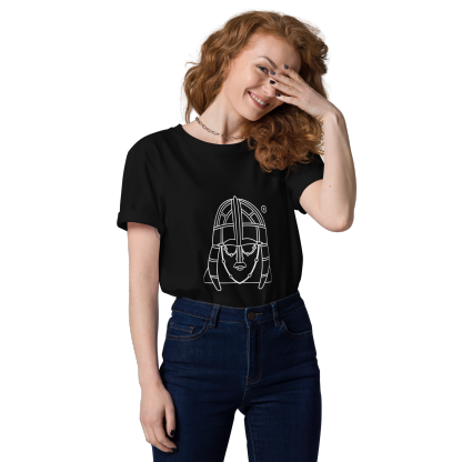 Hoo - Organic Cotton T-Shirt - Unisex - Black - Image 4