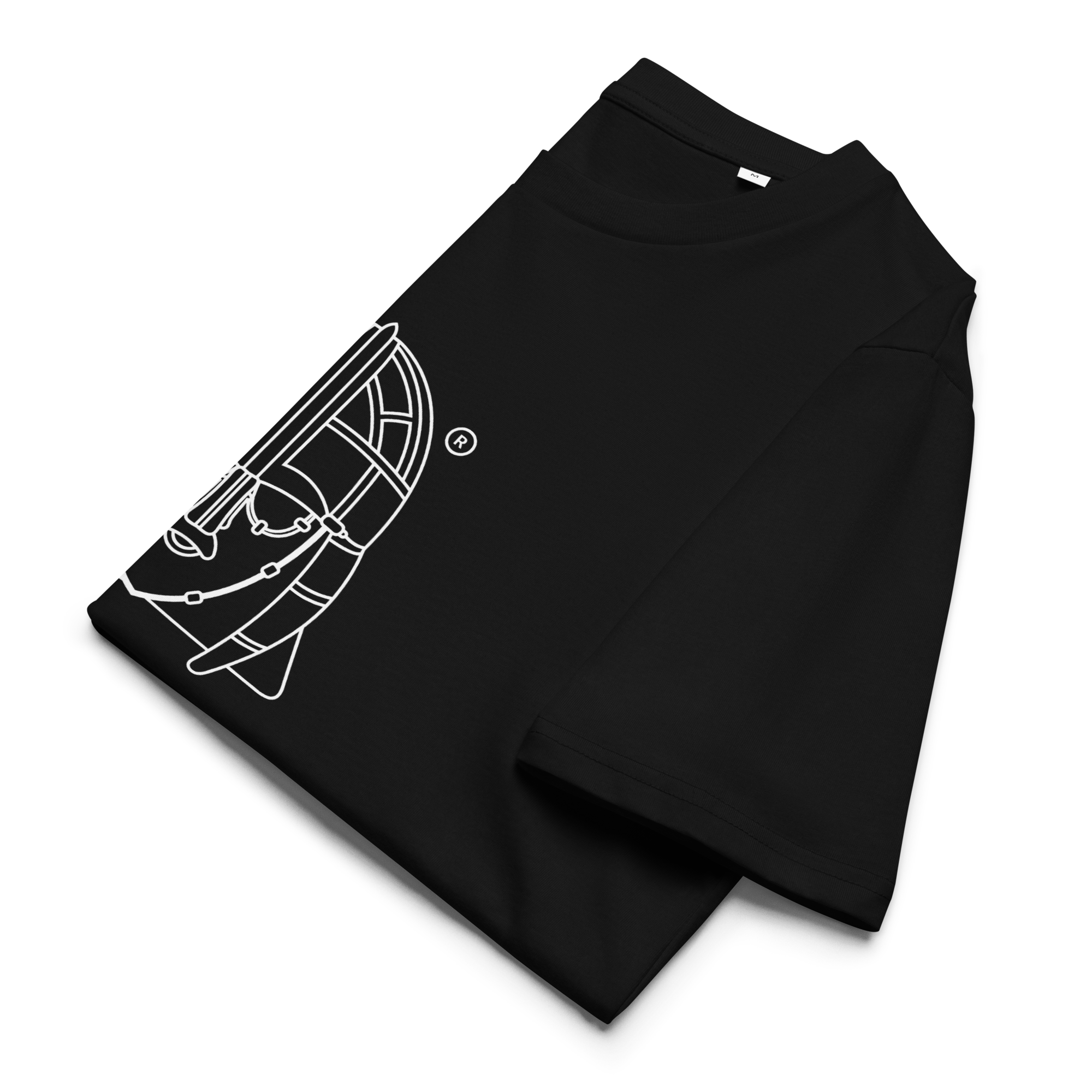 Hoo - Organic Cotton T-Shirt - Unisex - Black - Image 2