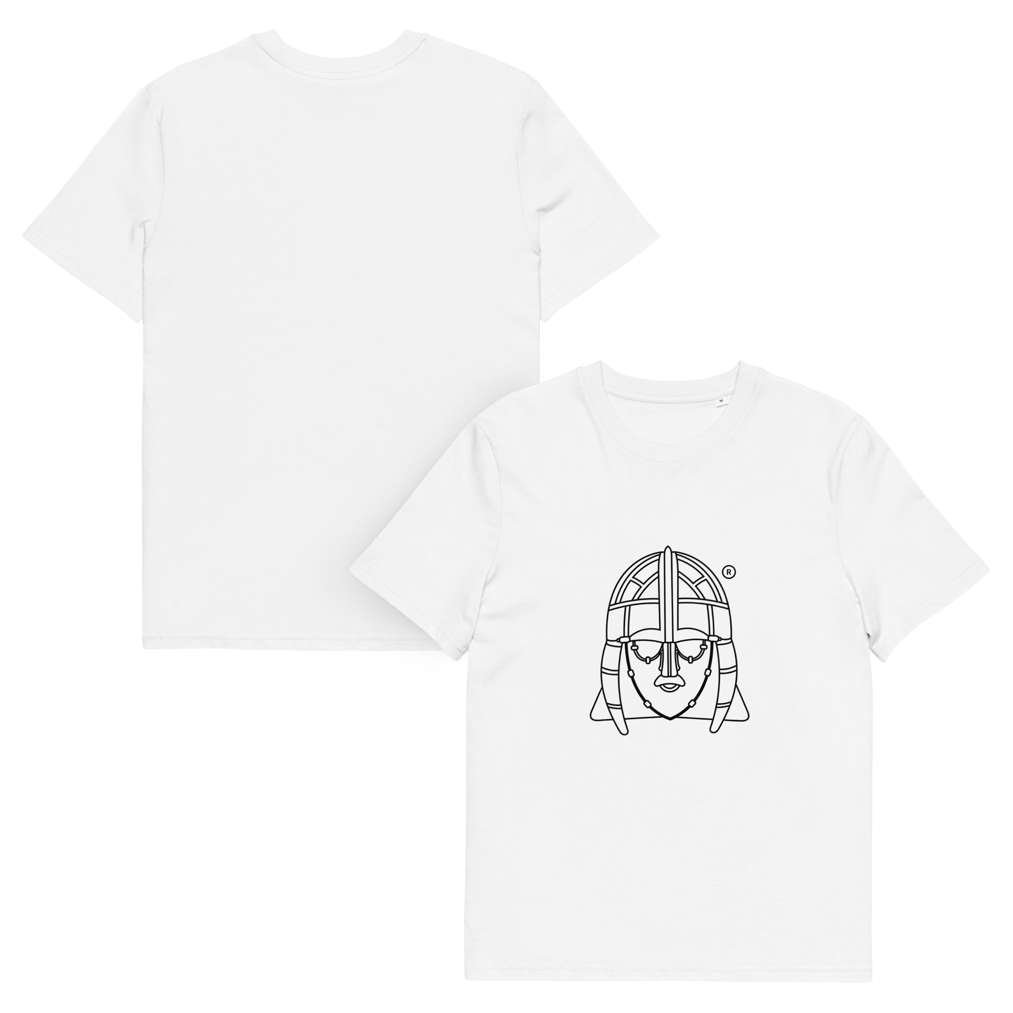 Hoo - Organic Cotton T-Shirt - Unisex - White - Image 8