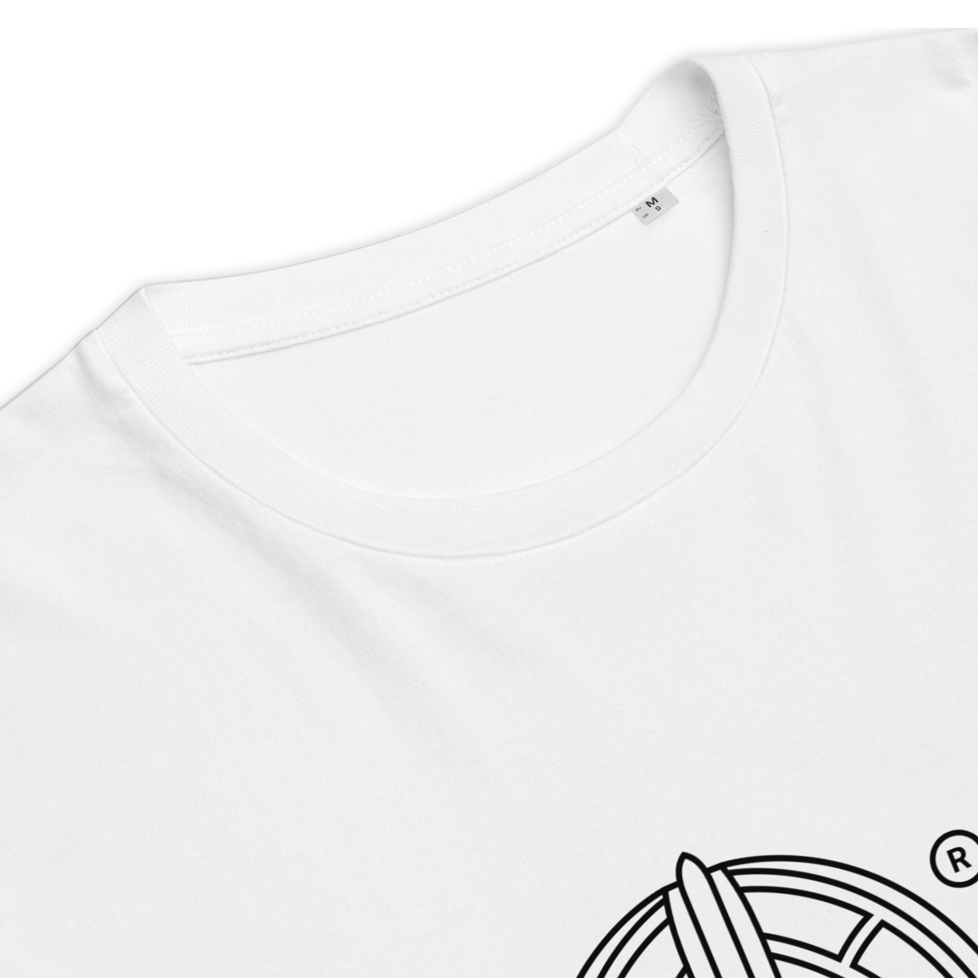 Hoo - Organic Cotton T-Shirt - Unisex - White - Image 9