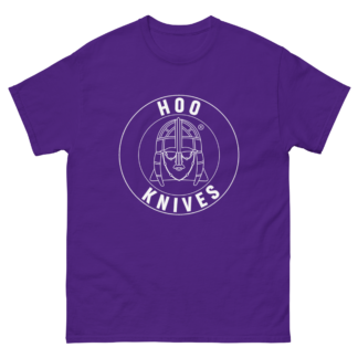 Hoo - Cotton T-Shirt - Unisex - Purple
