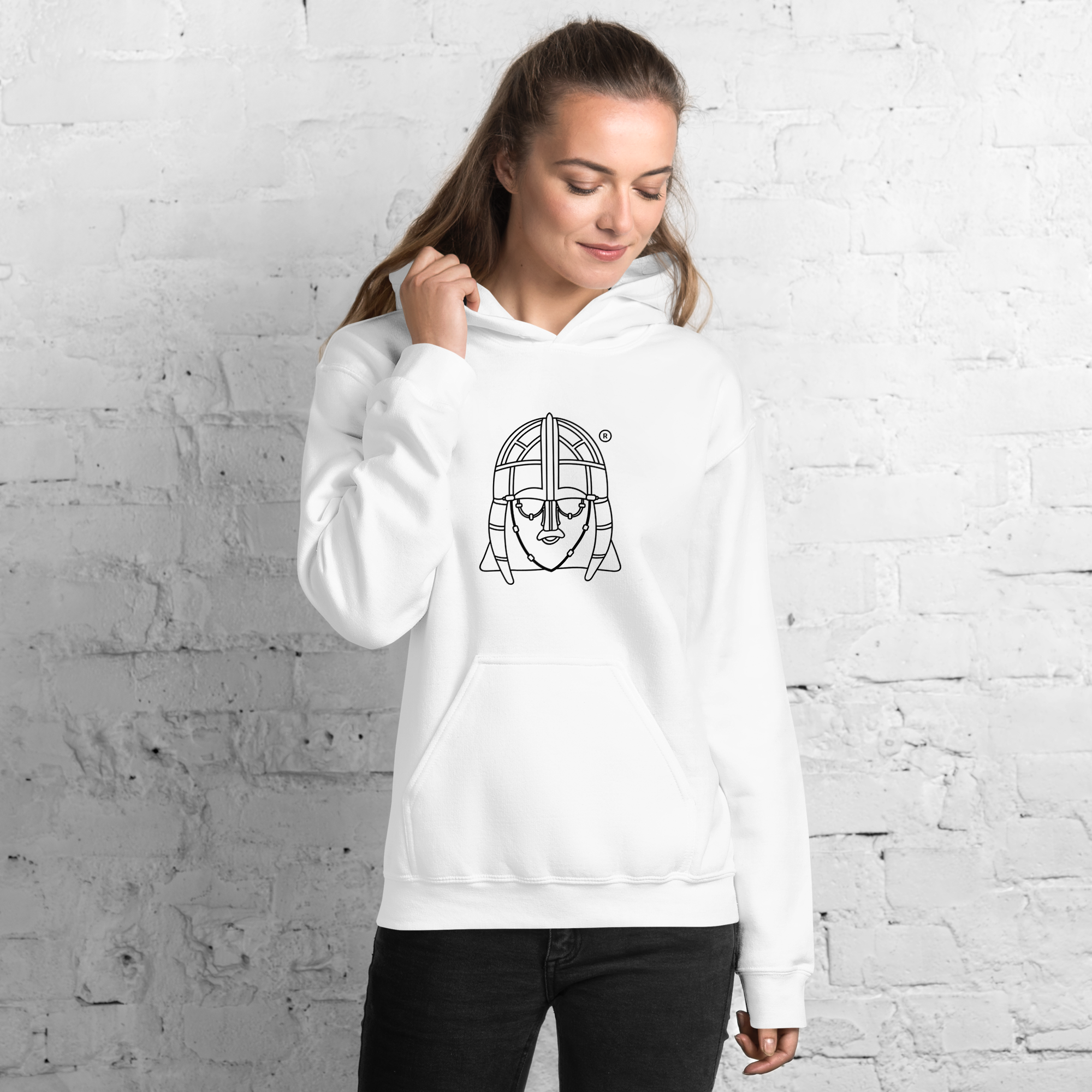 Hoo Hoodie - Unisex - White - Image 11