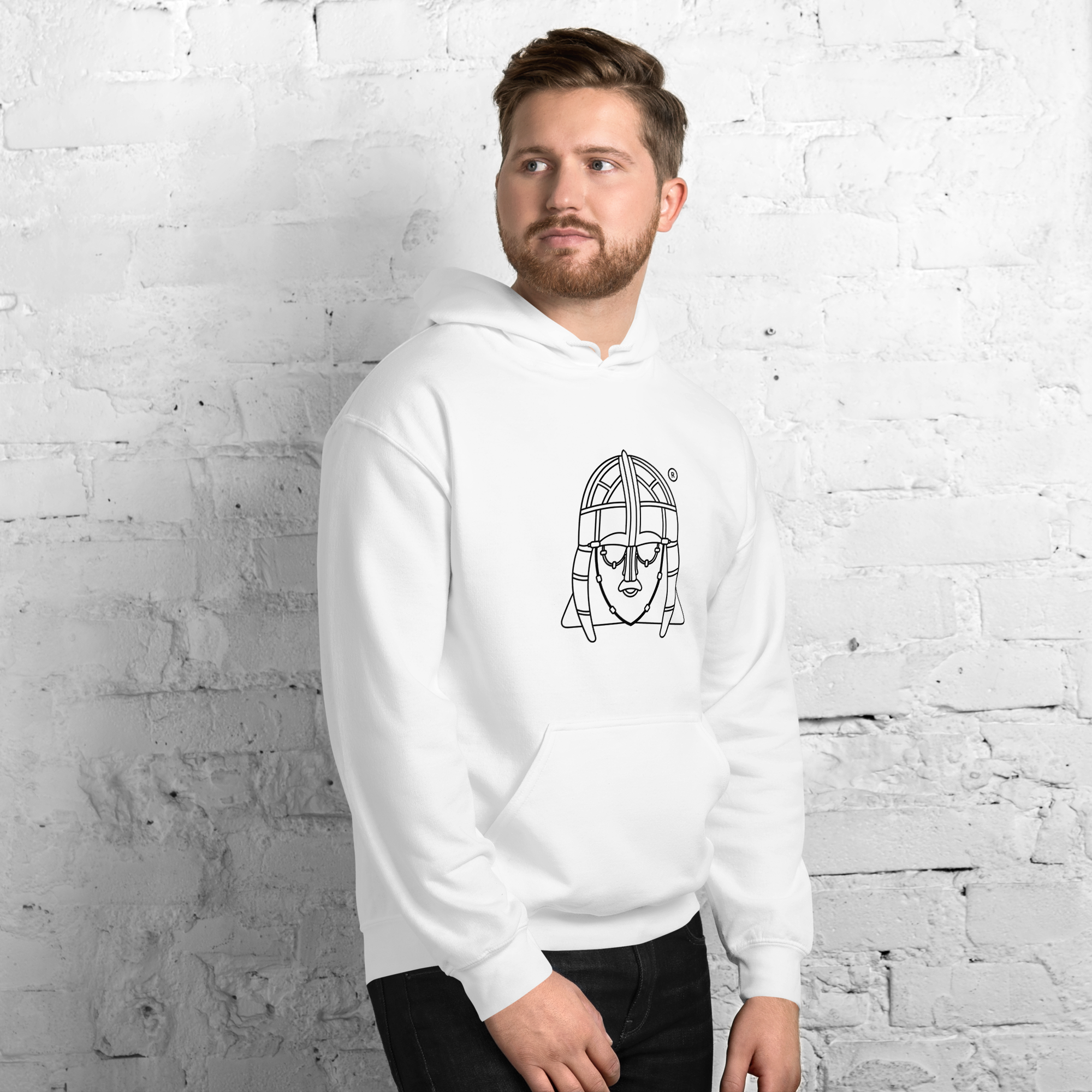 Hoo Hoodie - Unisex - White - Image 14