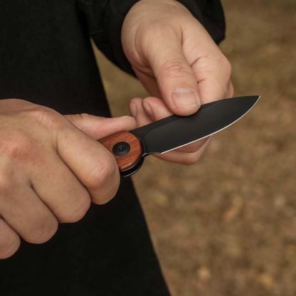 CIVIVI Elementum Slip Joint Knife Wood Handle - Image 3