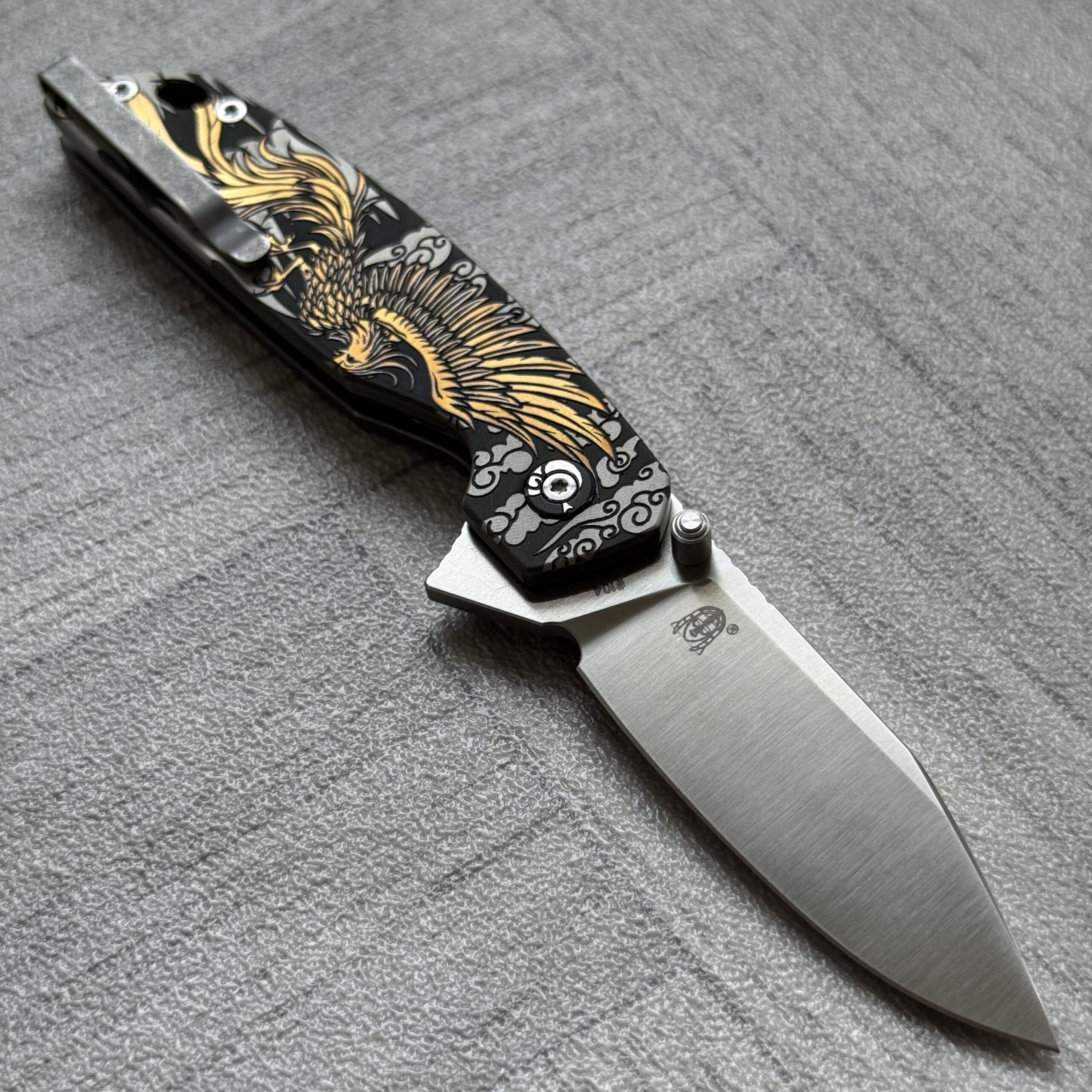 Hoo Knives - Phoenix - Engraved - Image 2