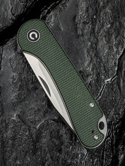 CIVIVI Elementum - Slip Joint - Green Micarta - Image 5