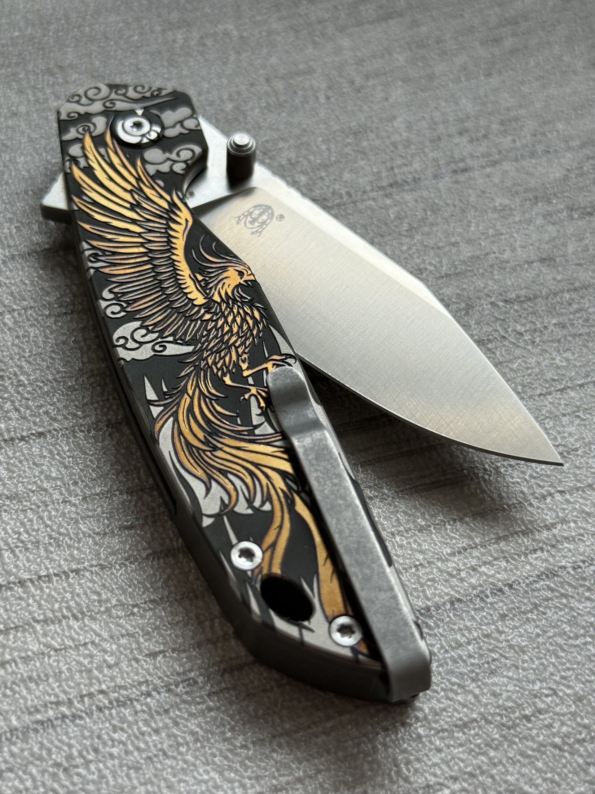 Hoo Knives - Phoenix - Engraved - Image 7