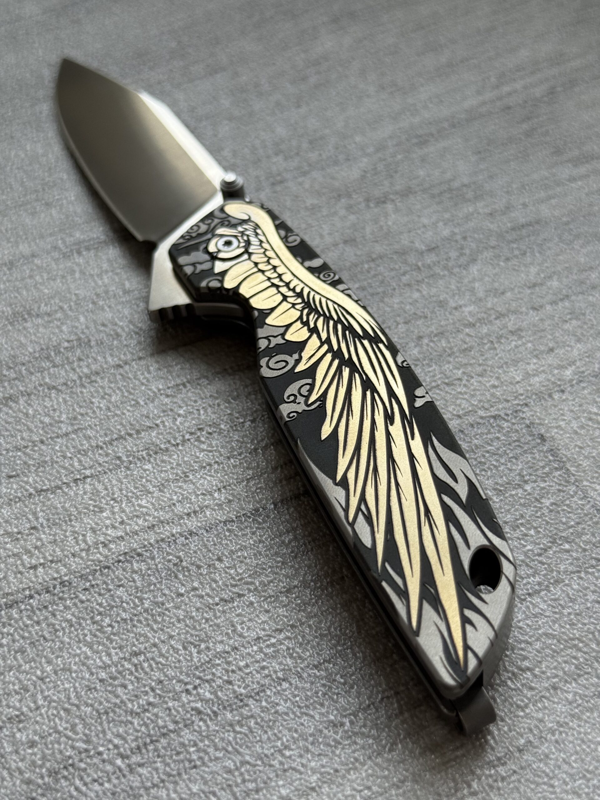 Hoo Knives - Phoenix - Engraved - Image 5