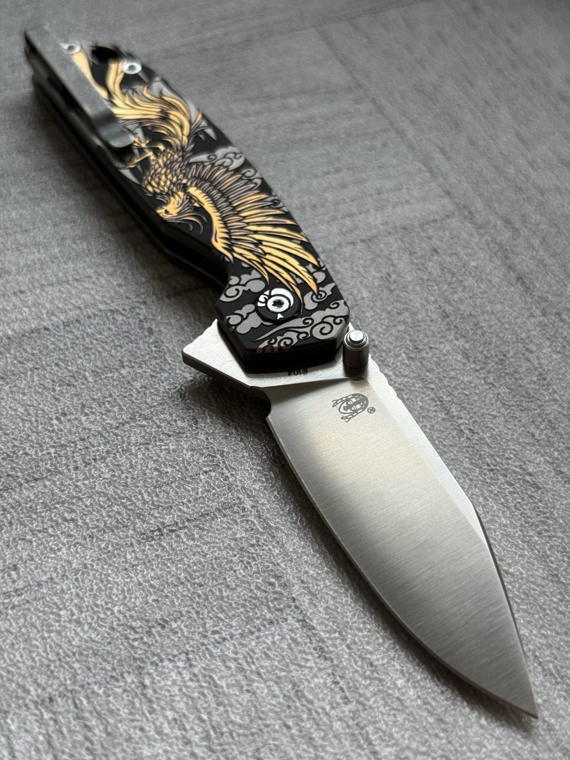 Hoo Knives - Phoenix - Engraved - Image 6