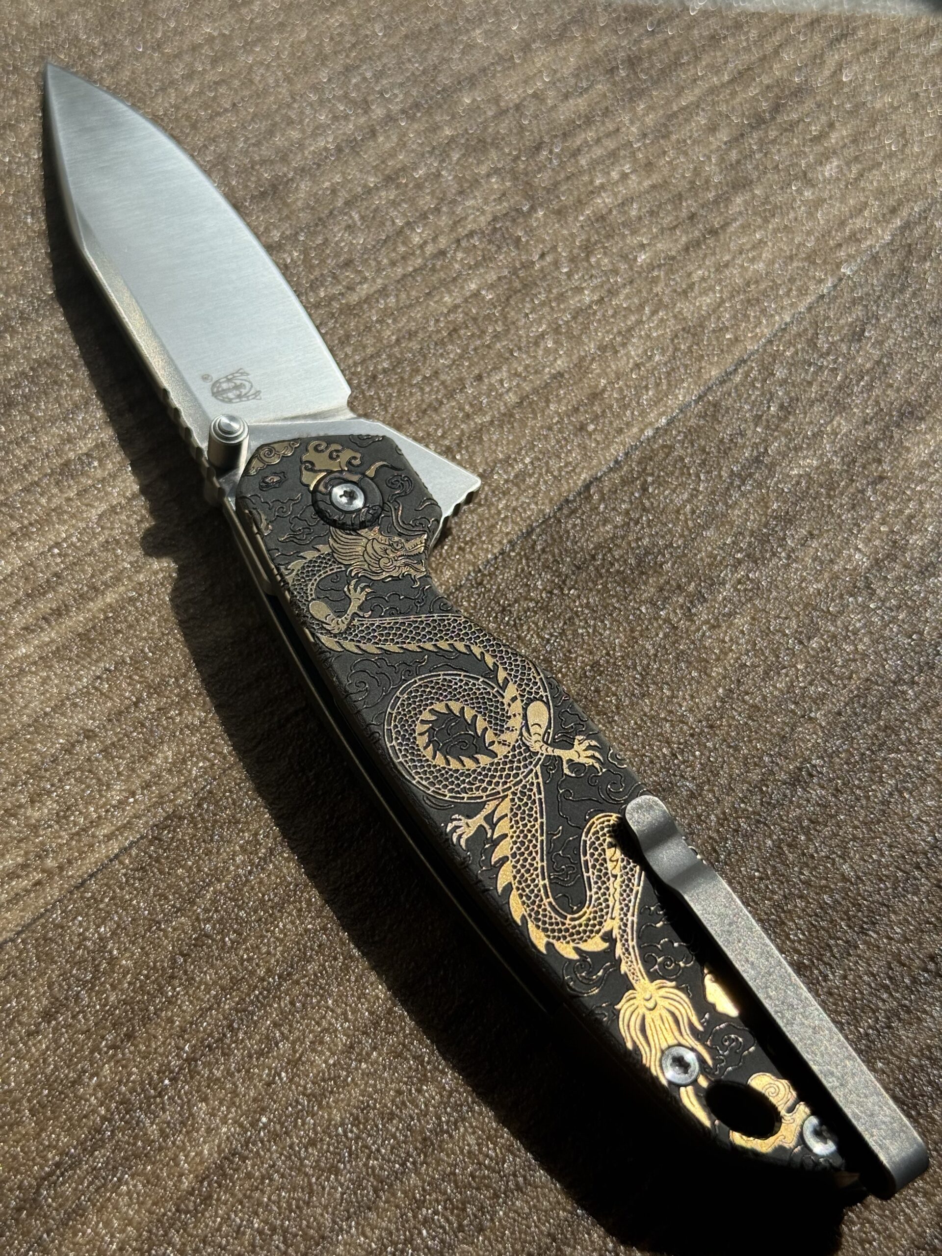 Hoo Knives - Phoenix - Engraved - Dragon Design - Image 7