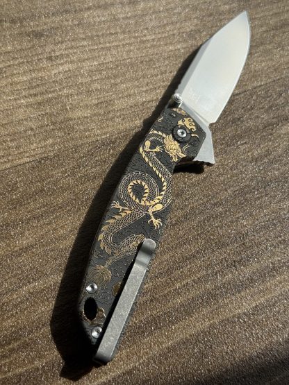 Hoo Knives - Phoenix - Engraved - Dragon Design - Image 8
