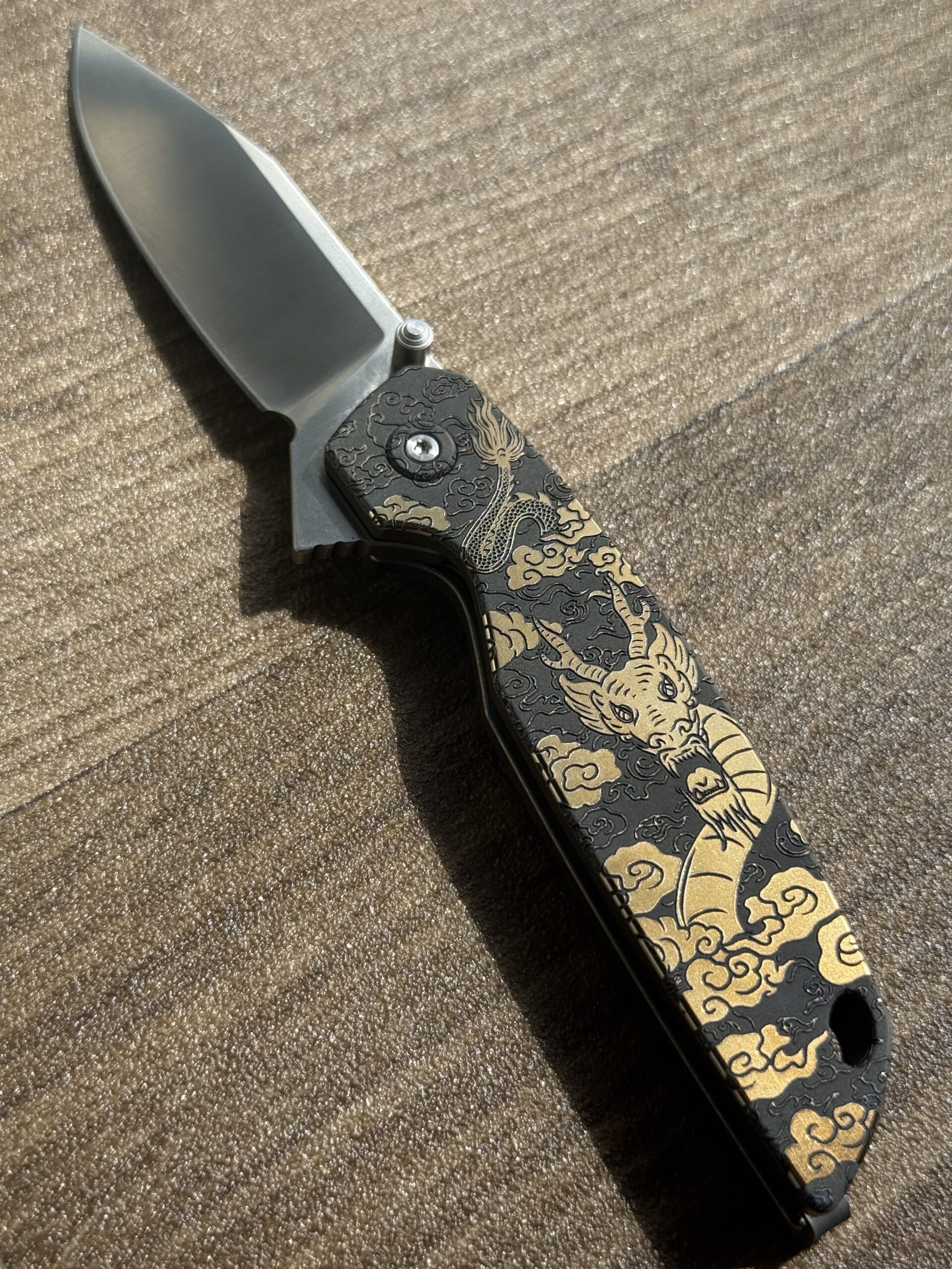 Hoo Knives - Phoenix - Engraved - Dragon Design - Image 9