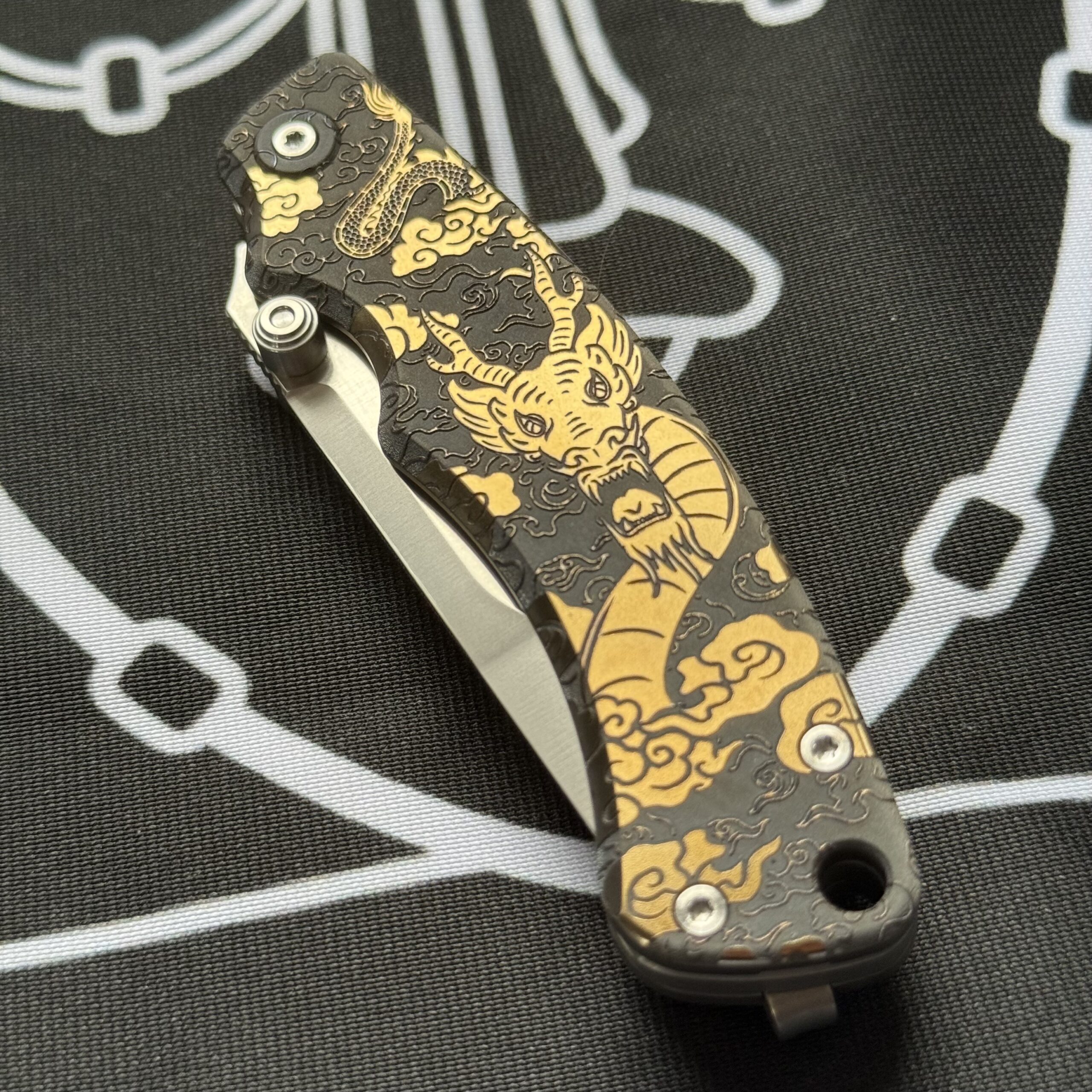 Hoo Knives - Dragon - Engraved - Image 3