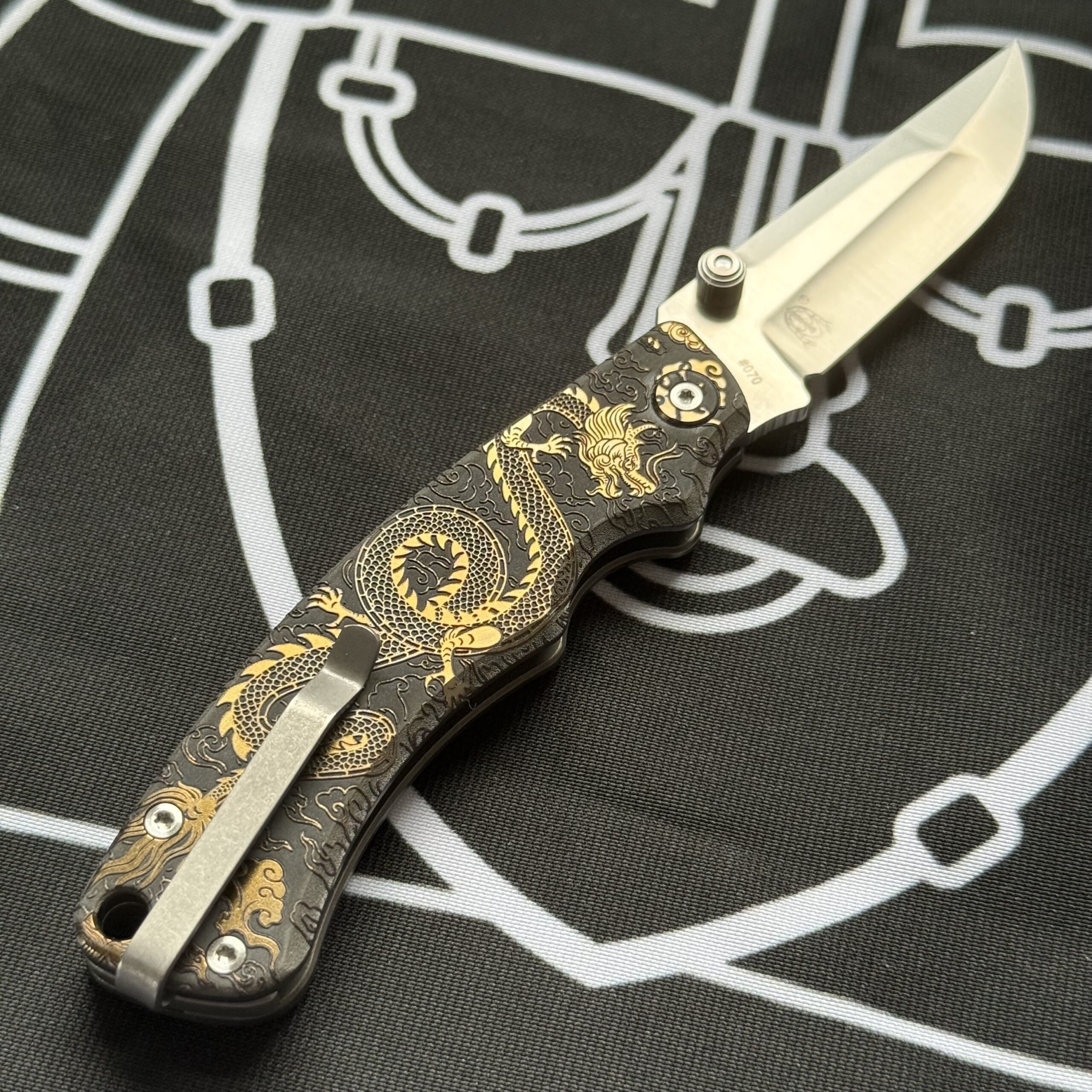 Hoo Knives - Dragon - Engraved - Image 2