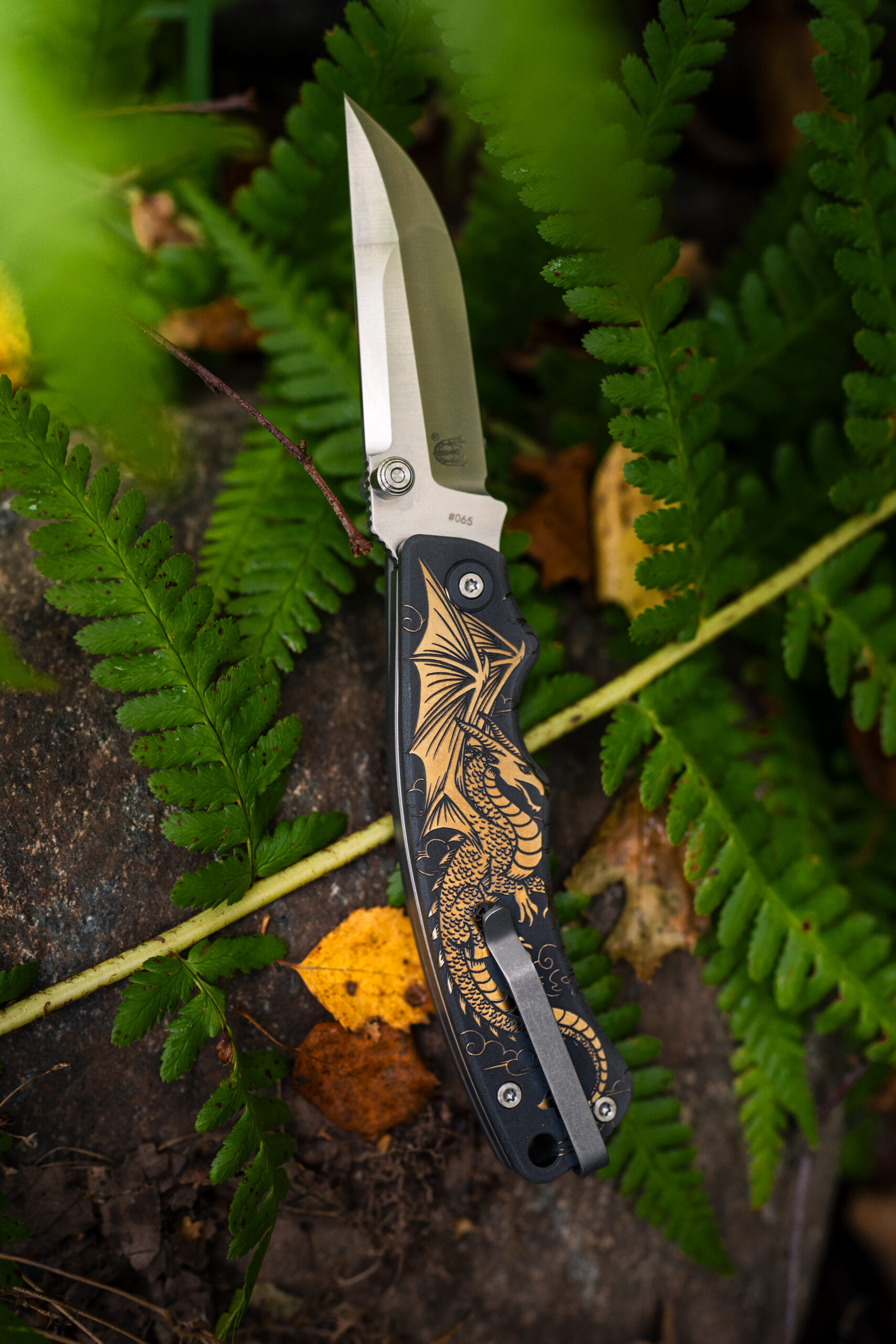 Hoo Knives Dragon - Rise of the Dragon - Engraved - Image 12