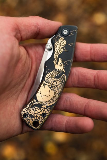 Hoo Knives Dragon - Rise of the Dragon - Engraved - Image 6