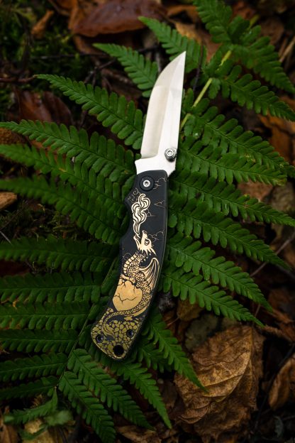 Hoo Knives Dragon - Rise of the Dragon - Engraved - Image 3