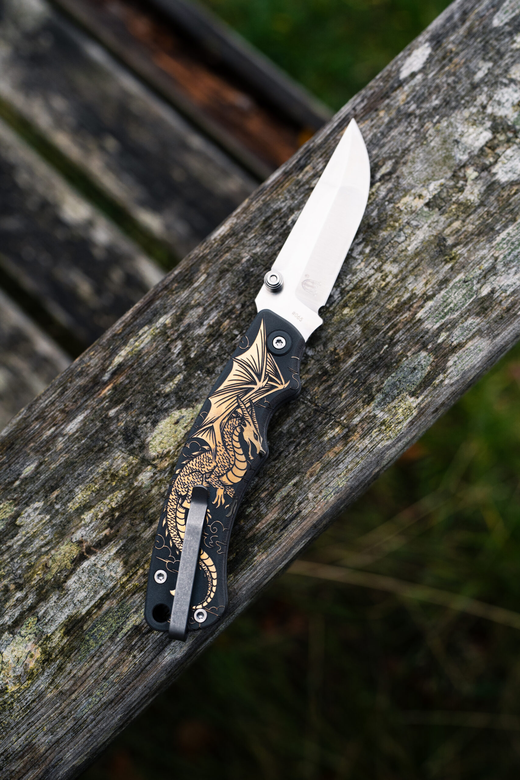 Hoo Knives Dragon - Rise of the Dragon - Engraved - Image 2